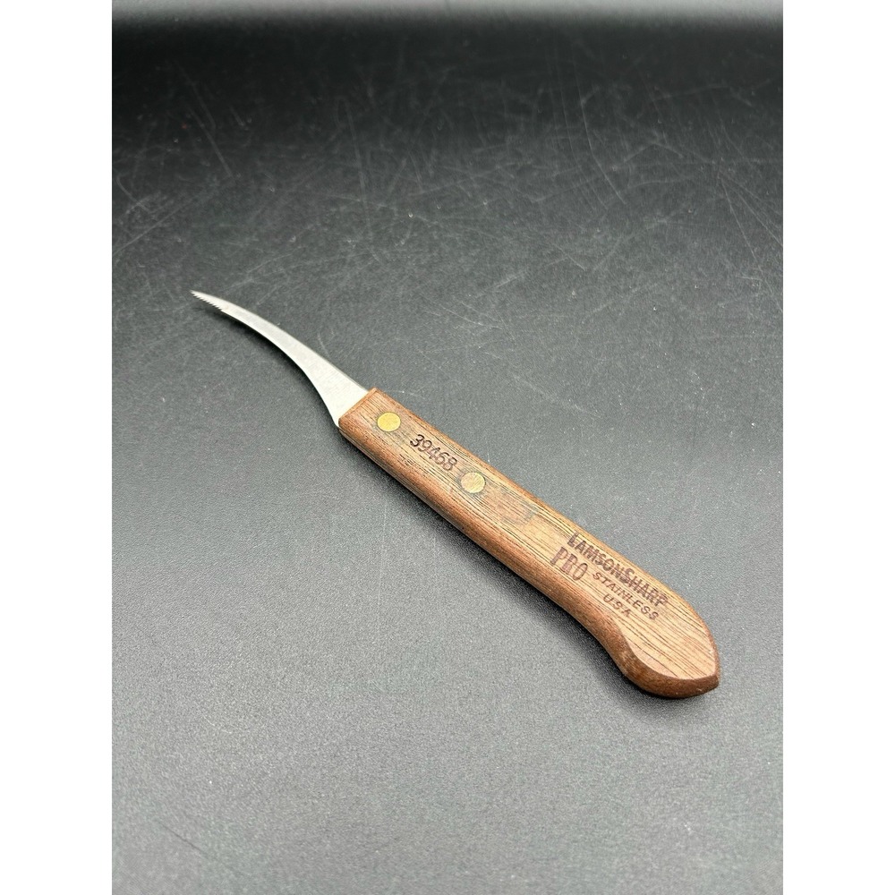 Lamson 7" Shrimp Deveiner with Walnut Handle